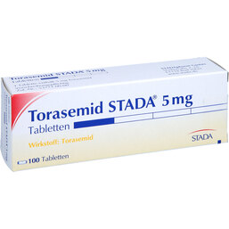 Abbildung: Torasemid STADA 5 mg Tabletten 100 St, Tabletten PZN 02377111