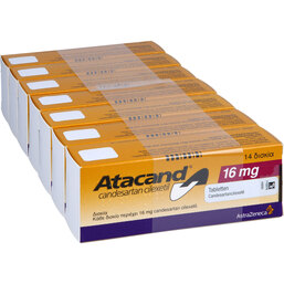 Abbildung: Atacand 16 mg Tabletten 98 St, Tabletten PZN 02399549