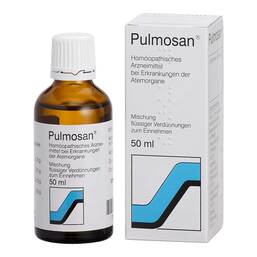 Abbildung: Pulmosan Tropfen 50 ml, Tropfen PZN 02400258