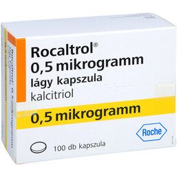 Abbildung: Rocaltrol 0,5 µg Weichkapseln 100 St, Weichkapseln PZN 02417603
