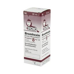 Abbildung: Bromhexin Krewel Tropfen 8 mg Tropfen zum Einnehmen, 30 ml PZN 02417879