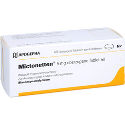 Abbildung: Mictonetten überzogene Tabletten 49 St, Überzogene Tabletten PZN 02418821