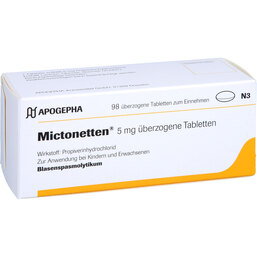 Abbildung: Mictonetten überzogene Tabletten 98 St, Überzogene Tabletten PZN 02418844