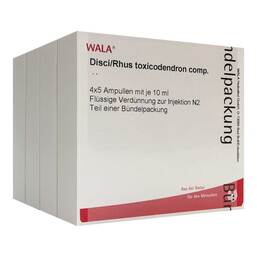Abbildung: Disci / Rhus toxicodendron comp. Ampullen 20X10 ml, Ampullen PZN 02420634