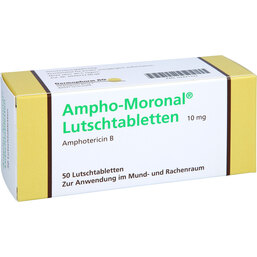 Abbildung: Ampho Moronal Lutschtablette 50 St, Lutschtabletten PZN 02421332