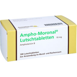 Abbildung: Ampho Moronal Lutschtablette 100 St, Lutschtabletten PZN 02421349