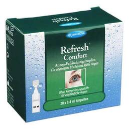 Abbildung: Refresh Comfort Augen-Erfrischungstropfen Augentropfen, 20X0.4 ml PZN 02434197