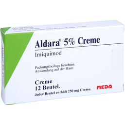 Abbildung: Aldara 5% Creme Sachets 12 St, Creme PZN 02435794
