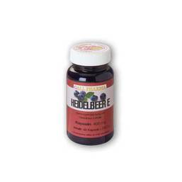 Abbildung: Heidelbeer E 400 mg Kapseln Kapseln, 60 St PZN 02454840