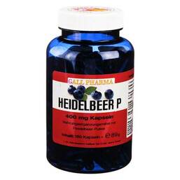 Abbildung: Heidelbeer P 400 mg Kapseln Kapseln, 180 St PZN 02454886