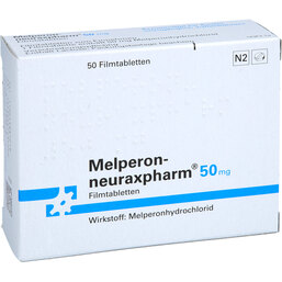 Abbildung: Melperon neuraxpharm 50 mg Filmtabletten 50 St, Filmtabletten PZN 02458312