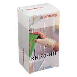 Abbildung: Rhizo-Hit Classic Daumenorthese Größe S schwarz 07605 Bandage, 1 St PZN 02461834