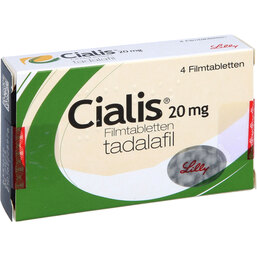Abbildung: Cialis 20 mg Filmtabletten 4 St, Filmtabletten PZN 02462986
