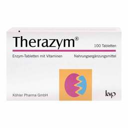 Abbildung: Therazym Tabletten Tabletten, 100 St PZN 02471324