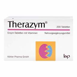 Abbildung: Therazym Tabletten Tabletten, 200 St PZN 02471353