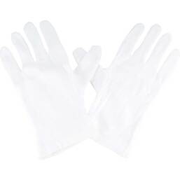 Abbildung: Zwirnhandschuhe klein 2 St, Handschuhe PZN 02477410