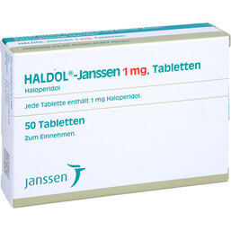 Abbildung: Haldol Janssen 1 mg Tabletten 50 St, Tabletten PZN 02478148