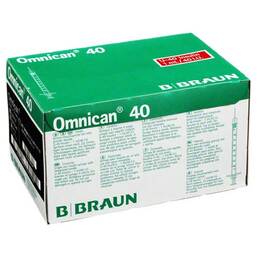 Abbildung: Omnican 40 Ins.kanüle Spr.1ml / 4 Spritzen, 100 St PZN 02478295