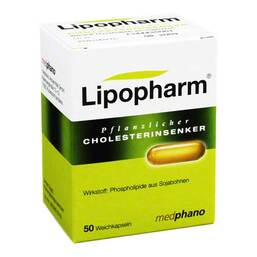 Abbildung: Lipopharm Pflanzlicher Chole Kapseln, 50 St PZN 02478705