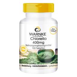 Abbildung: Chlorella 400 mg Tabletten Tabletten, 100 St PZN 02480458