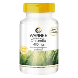 Abbildung: Chlorella 400 mg Tabletten Tabletten, 500 St PZN 02480487