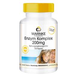 Abbildung: Enzym Komplex 200 mg Kapseln Kapseln, 100 St PZN 02480518