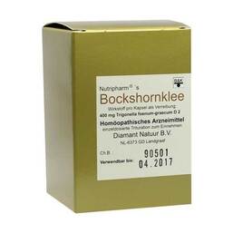 Abbildung: Nutripharm Bockshornklee Kapseln, 60 St PZN 02480599