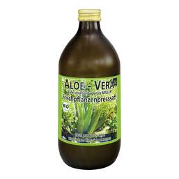 Abbildung: Bio Aloe Vera Frischpflanzen Saft 500 ml, Saft PZN 02482575