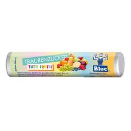 Abbildung: Bloc Traubenzucker Tutti Frutti Rolle 1 St PZN 02486567