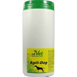 Abbildung: Agili Dog Futterergänzung vet. (für Tiere) 600 g PZN 02486828