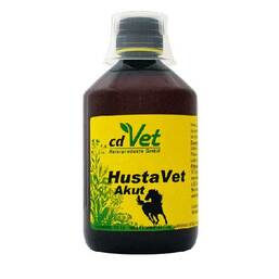 Abbildung: Hustavet akut vet. (für Tiere) 500 ml PZN 02489519