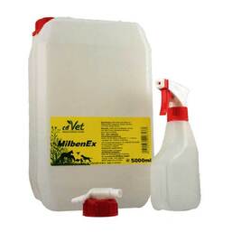 Abbildung: MilbenEx vet. (für Tiere) 5000 ml PZN 02490764
