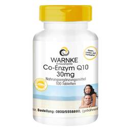 Abbildung: Q10 30 mg Tabletten Tabletten, 100 St PZN 02493254