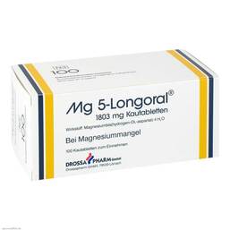 Abbildung: MG 5 Longoral Kautabletten Kautabletten, 100 St PZN 02494928