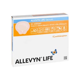 Abbildung: Allevyn Life Sacrum groß Verband 10 St, Verband PZN 02495129