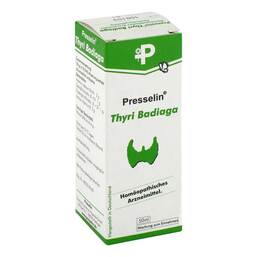 Abbildung: Presselin Thyri Badiaga Trop Tropfen, 50 ml PZN 02498547