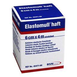 Abbildung: Elastomull haft 4mx6cm 45471 1 St, Binden PZN 02507045 