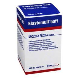 Abbildung: Elastomull haft 4mx8cm 45472 Binden, 1 St PZN 02507051