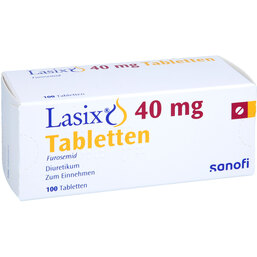 Abbildung: Lasix Tabletten 100 St, Tabletten PZN 02510969