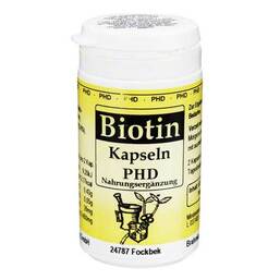 Abbildung: Biotin Kapseln Kapseln, 60 St PZN 02520413