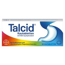 Abbildung: Talcid Kautabletten Kautabletten, 50 St PZN 02530498