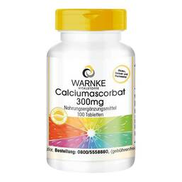 Abbildung: Calciumascorbat 300 mg Tabletten Tabletten, 100 St PZN 02530937