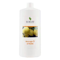 Abbildung: Massageöl Zitrone 1000 ml, Öl PZN 02535107