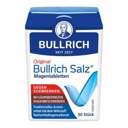 Abbildung: Bullrich Salz® Tabletten gegen Sodbrennen 50 St, Tabletten PZN 02535395