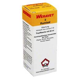 Abbildung: Rumisal 3 vet. Tropfen Tropfen, 50 ml PZN 02538376