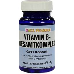 Abbildung: Vitamin B Gesamtkomplex Kapseln Kapseln, 60 St PZN 02538732