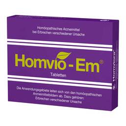 Abbildung: Homvio-EM Tabletten Tabletten, 50 St PZN 02540350