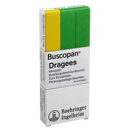 Abbildung: Buscopan Dragees EurimPharm 50 St, Überzogene Tabletten PZN 02544566