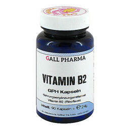 Abbildung: Vitamin B2 GPH Kapseln Kapseln, 90 St PZN 02548481