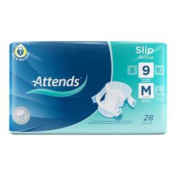 Abbildung: Attends Slip Active 9 medium 28 St PZN 02553967